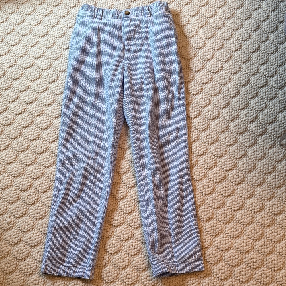 NBW Vineyard Vines Boys Seersucker Pants